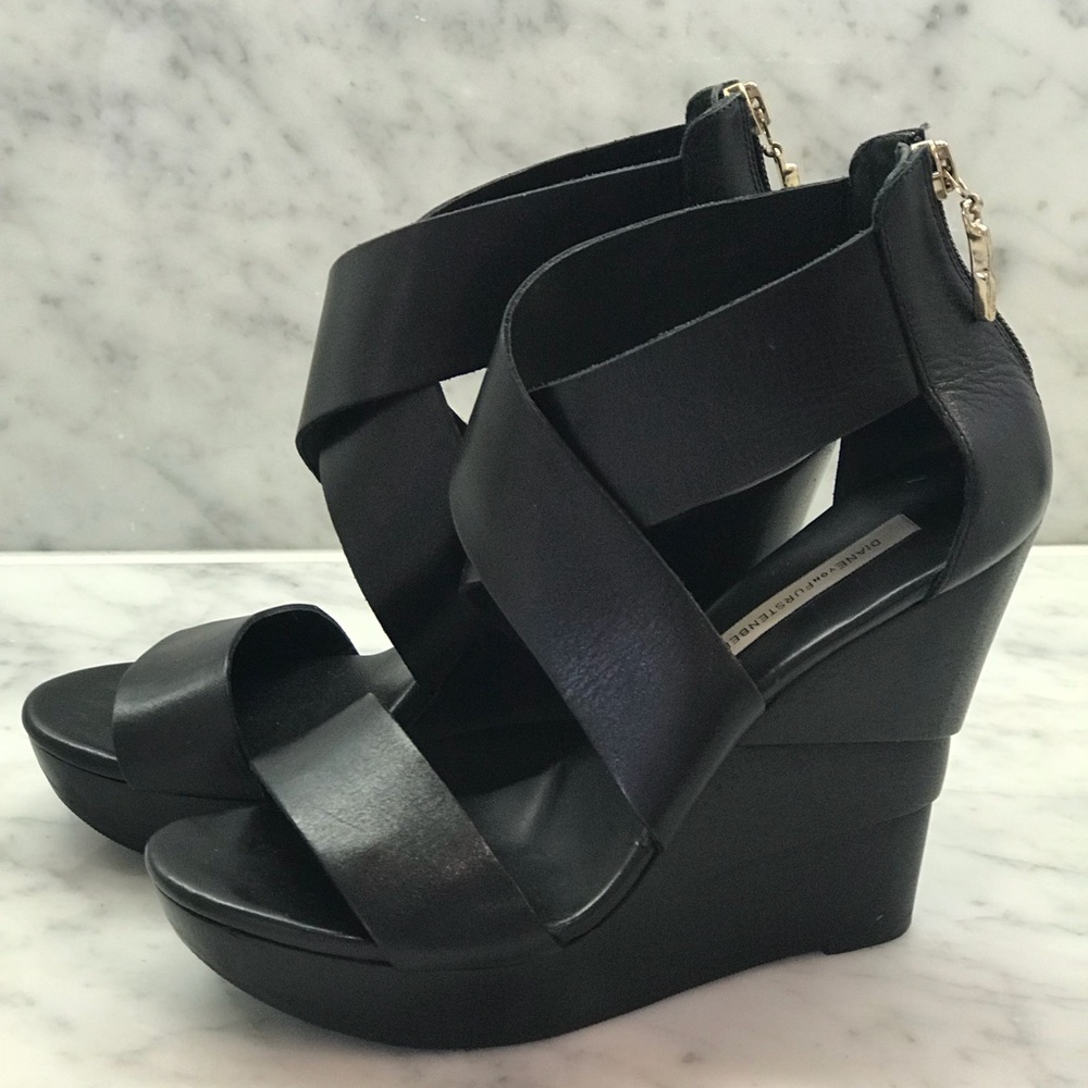 Diane Von Furstenberg Platform Heels